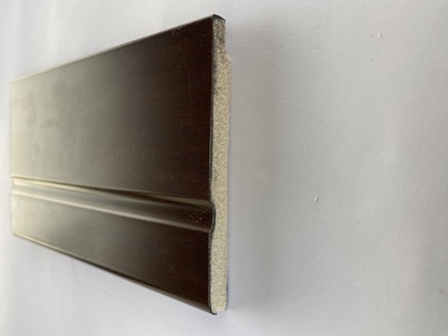 Len Chân Tường Nhựa PS Bản 87 mm x 10mm Màu Nâu 6