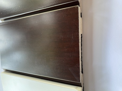 Len Chân Tường Nhựa PS Bản 97 mm x 15mm Màu Nâu 6